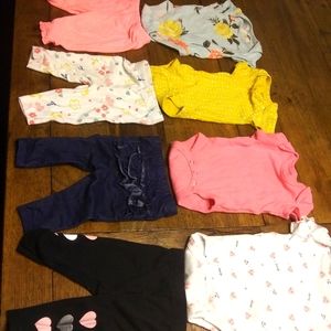 Bundle of 4 outfits baby girl